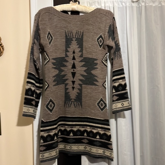 Cotton Emporium, pretty young women’s above the knee dress. S. Southwest motif, - Picture 2 of 5